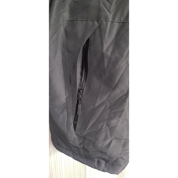 Moerdeng mens 2XL Black Ski Jacket Waterproof Removeable Hood Snowboard Warm - Picture 3 of 10